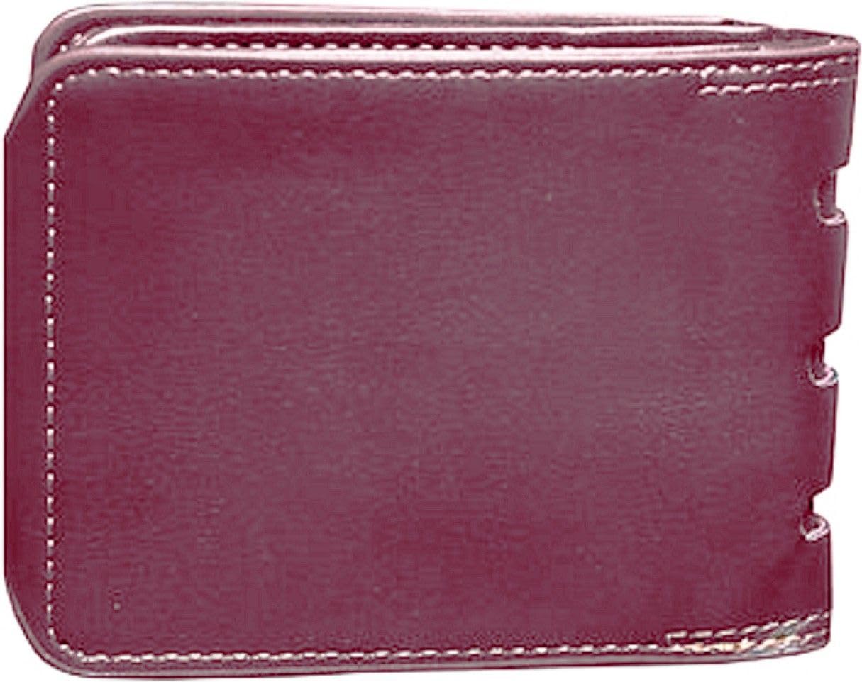 Stylish Brown Leather Wallet for Men | Compact Wallet with Coin Pocket