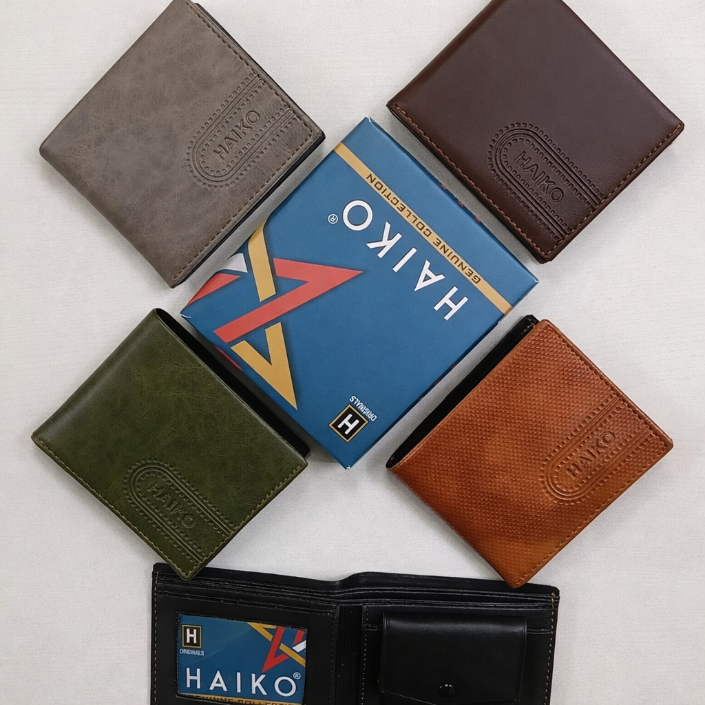 Haiko Cosmo Series Men’s Bifold Wallet
