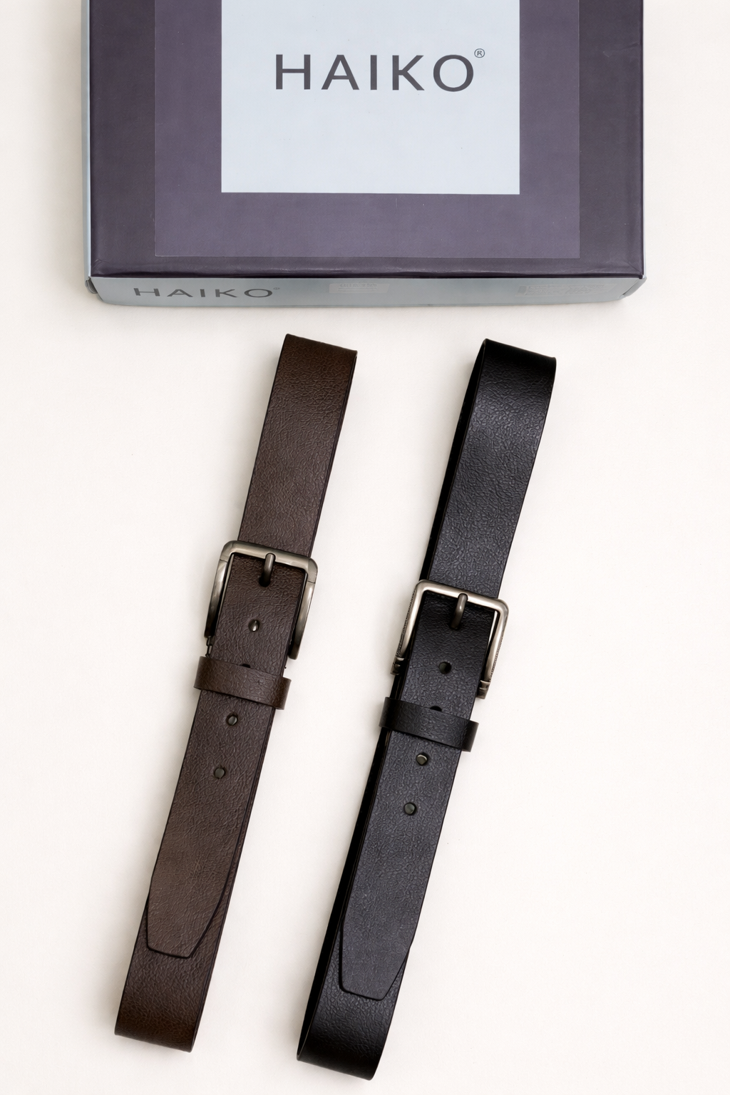 Haiko Blue Box Belt for Men – 40mm
