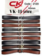 china pu meena buckle belt 2120-40mm