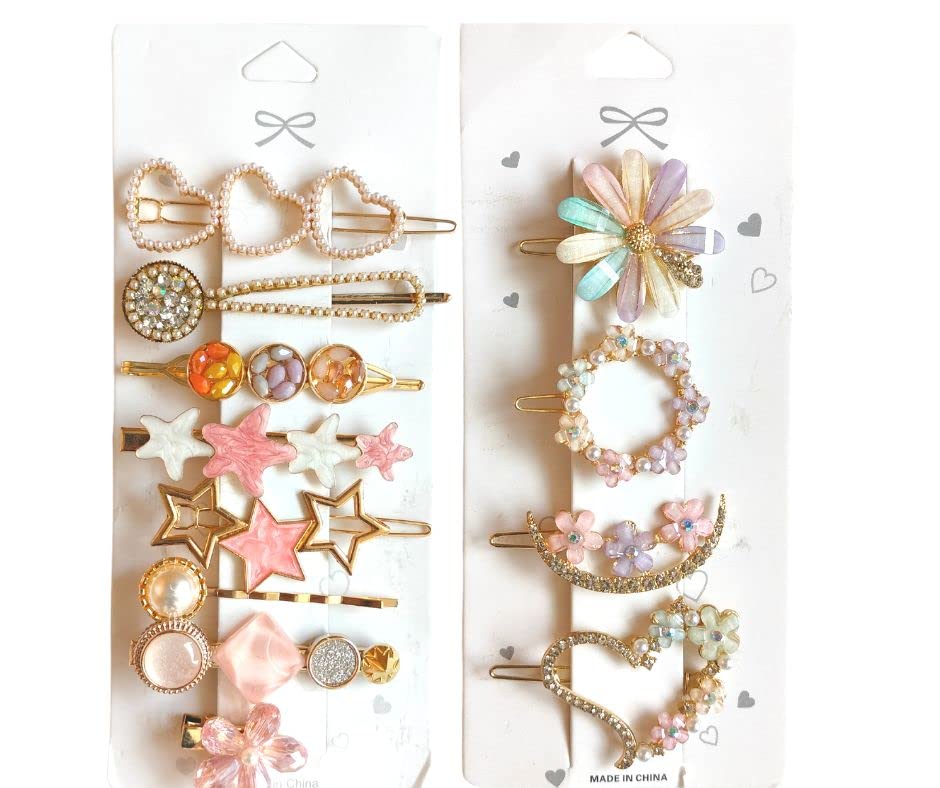 Korean Style Pearl Metal Hair clips