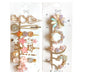 Korean Style Pearl Metal Hair clips