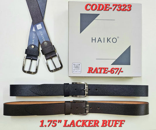 Lacker Buff Belt for Men – 40mm