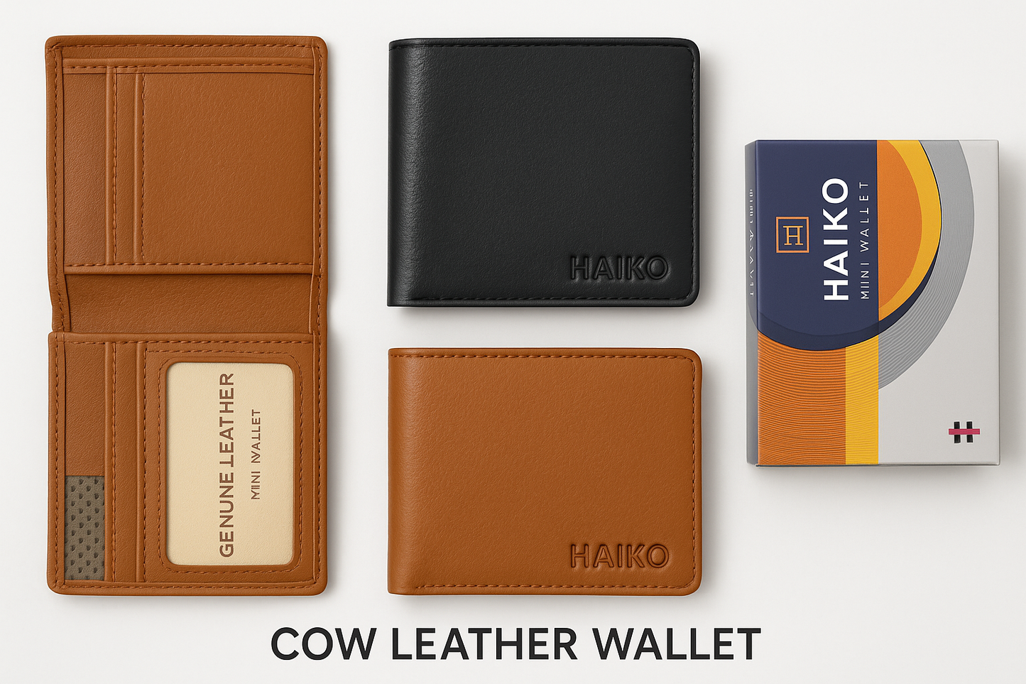 COW LEATHER WALLET 3110