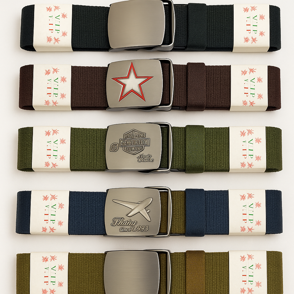 heavy army china buckle