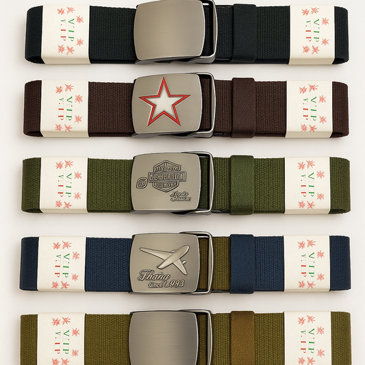 heavy army china buckle