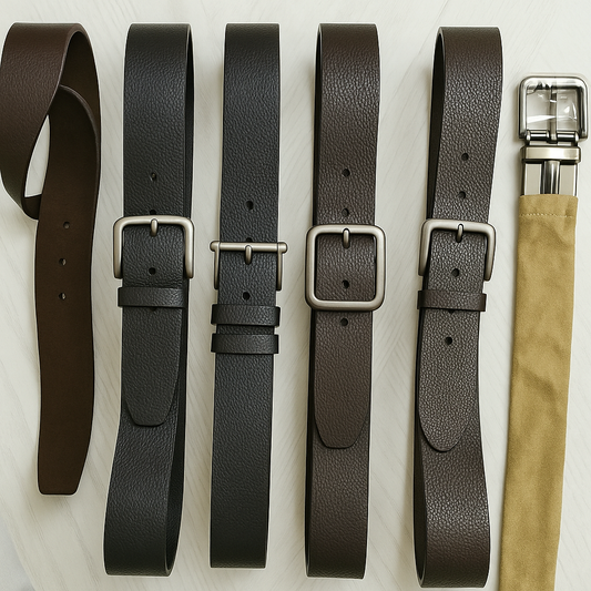 Vegan Leather LC China KT Belt for Men – 35mm