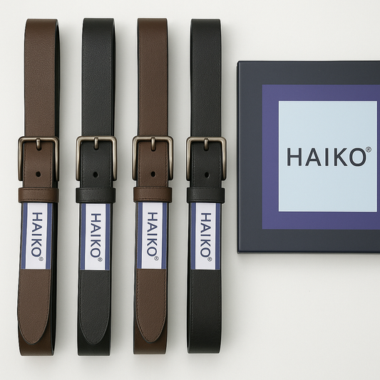 Haiko Alberto Blue Box Belt for Men – 40mm