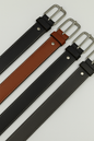 HAIKO Men’s Genuine Leather Formal Belt – Classic Buckle 6699