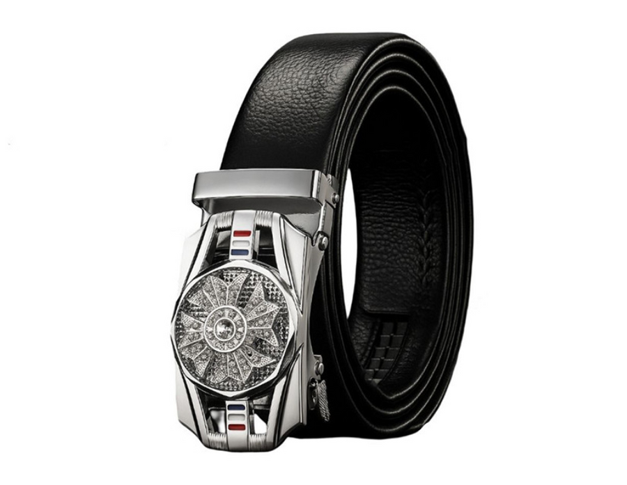 HAIKO Premium Automatic Lock Leather Belt for Men | Premium Men's Belt