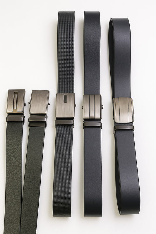 Autolock Reversible F2F Patti Leather Belt for Men – 35mm