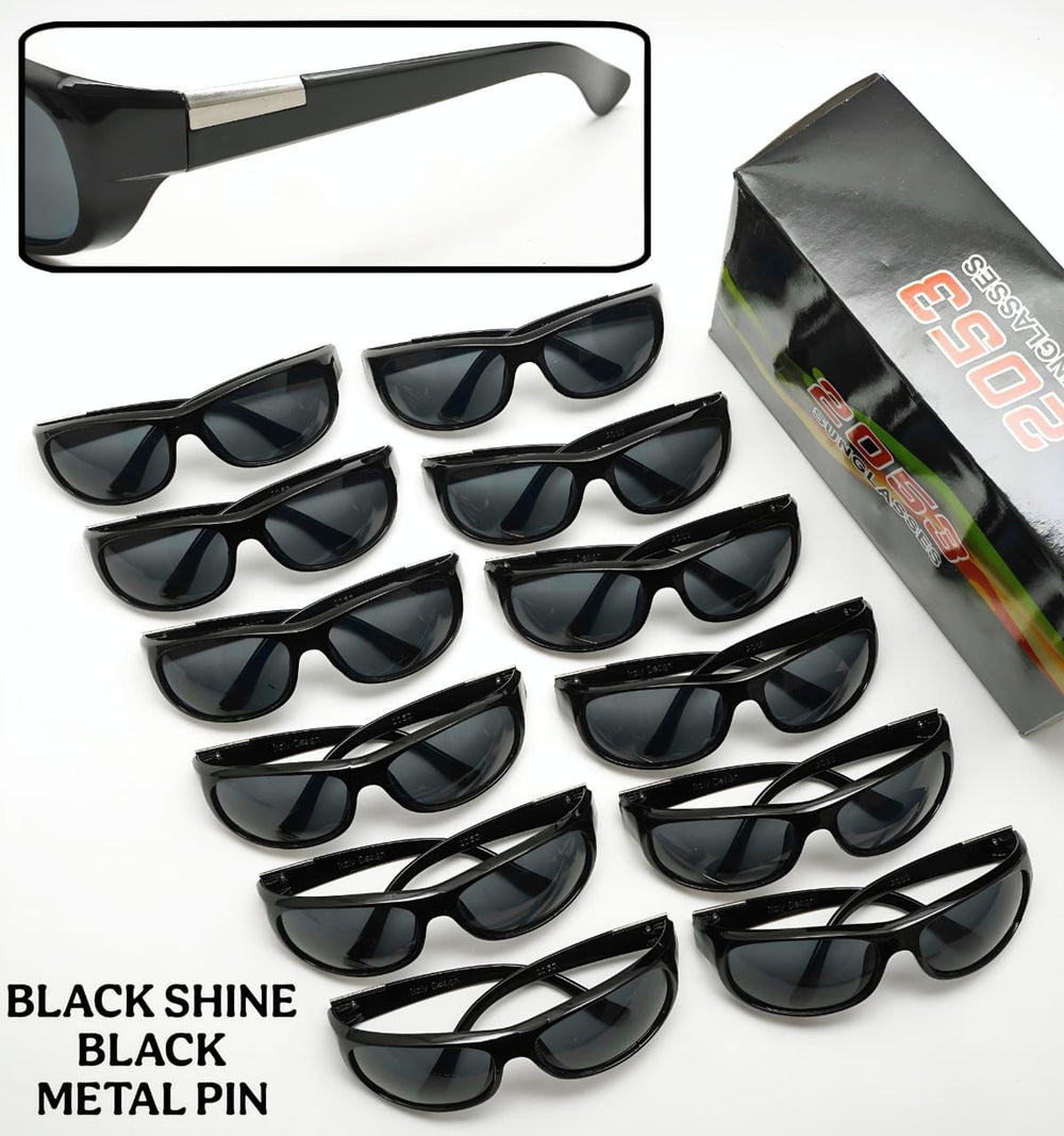 Sports Sunglasses for Men | Wraparound Black Eyewear