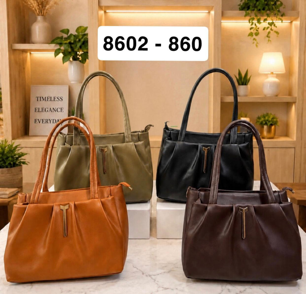 Textured Panel Tote Bag