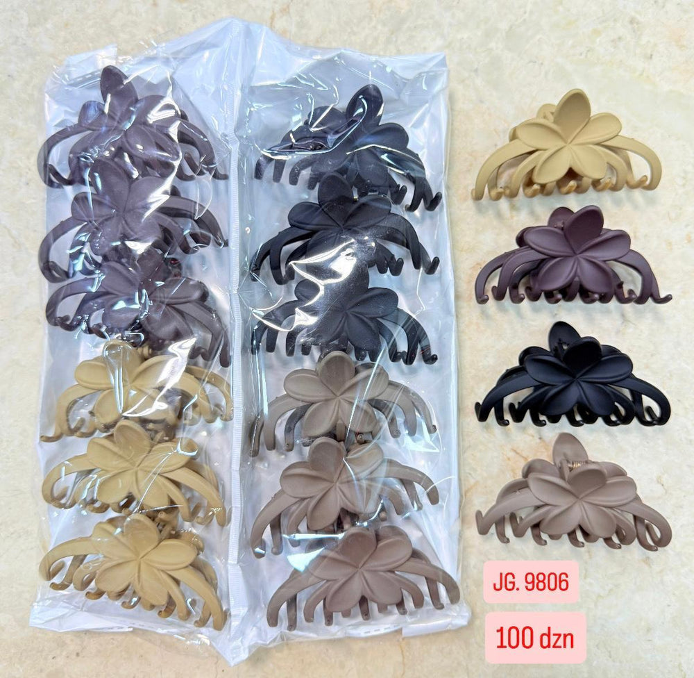 Large Flower Hair Claw Clip – Elegant Floral Hair Accessory