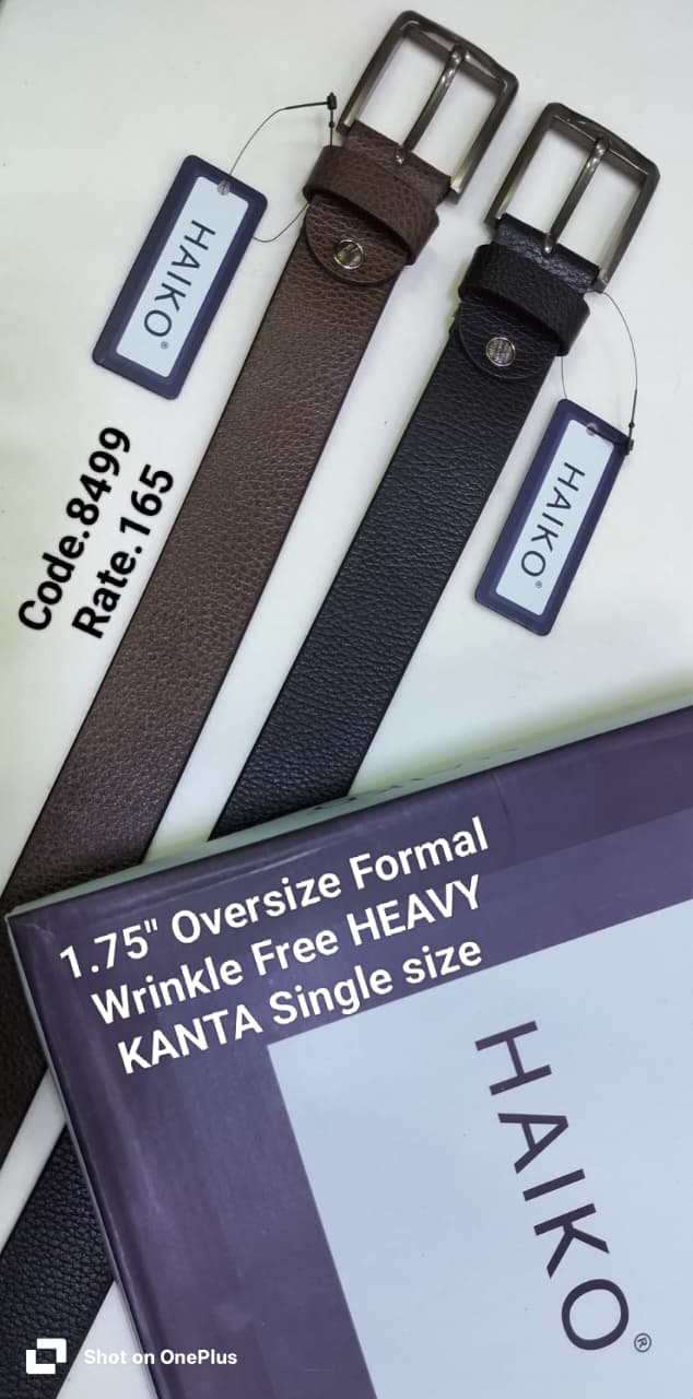 Haiko Blue Box Alberto Oversize Belt for Men – 35mm