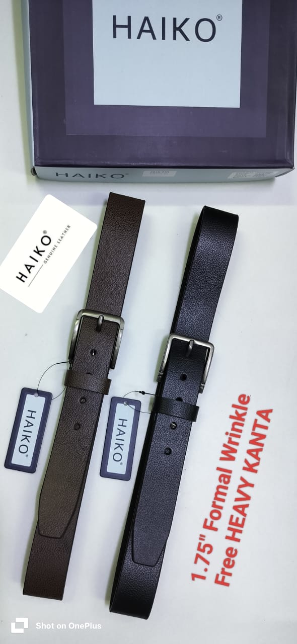 Haiko Blue Box Belt for Men – 40mm