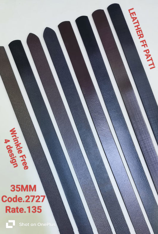 F2F Leather Patti Belt for Men – 52"