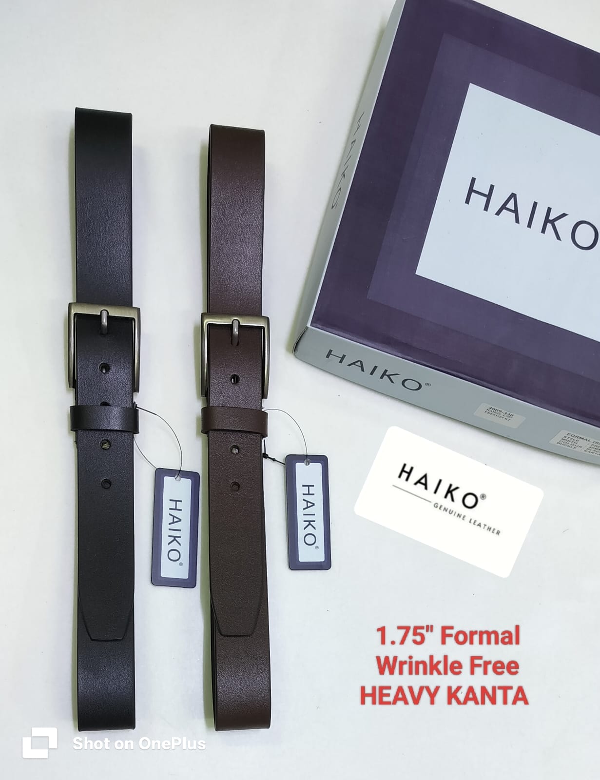 Haiko Hove IMP KT Belt for Men – 40mm