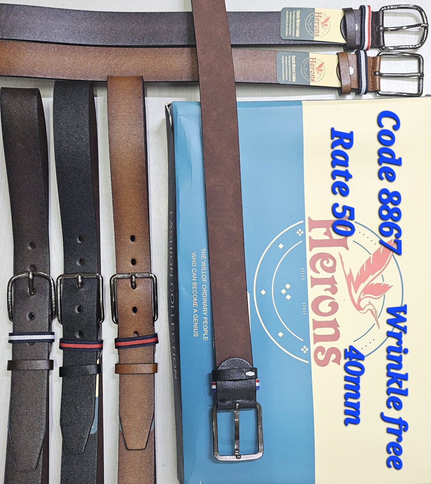 Loop Cotton Belt for Men – Model 8867