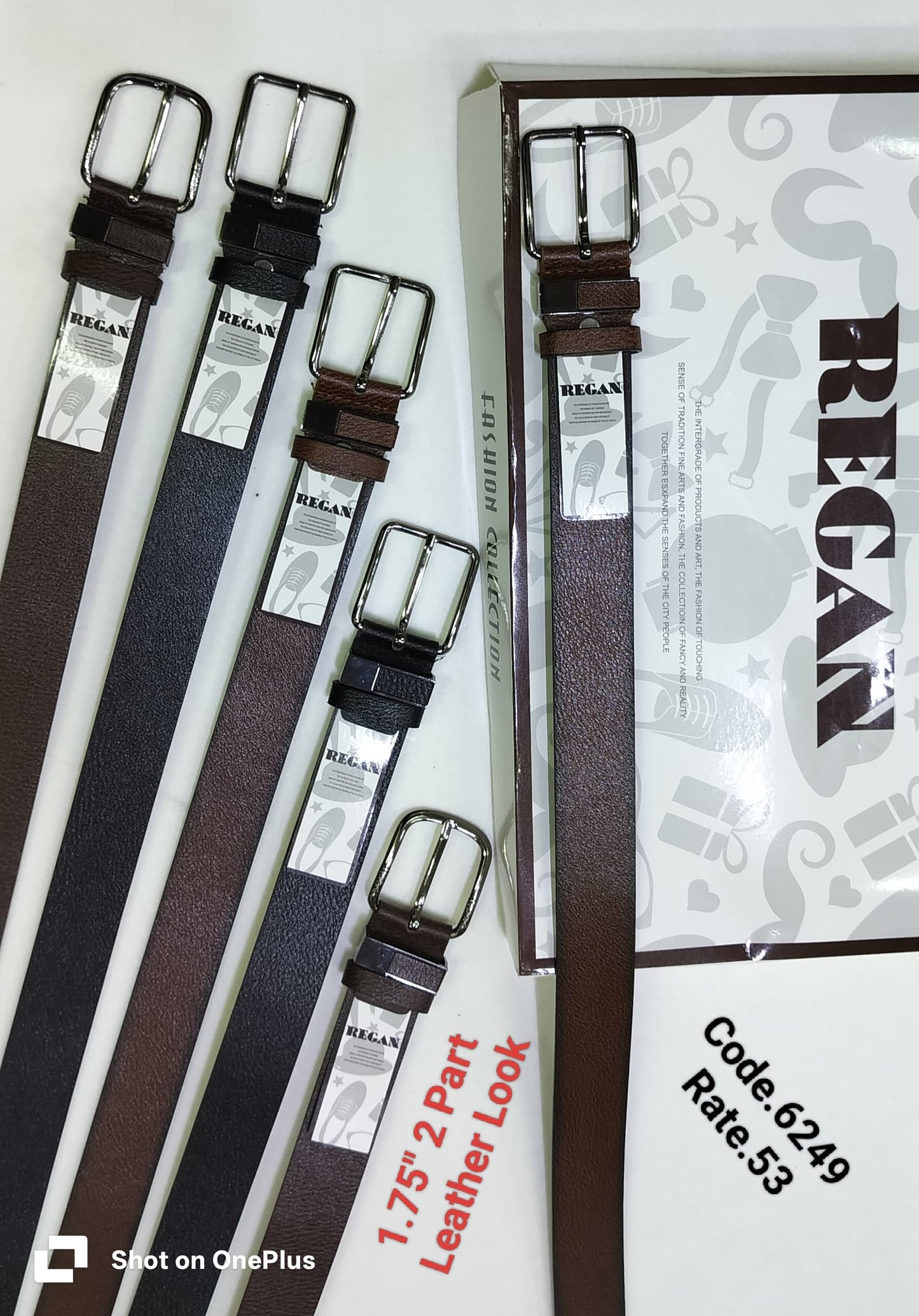 Loop Light Buckle TPU Belt for Men – Model 6249