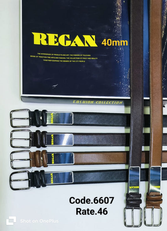 No Stitch PU Belt for Men – Model 6607