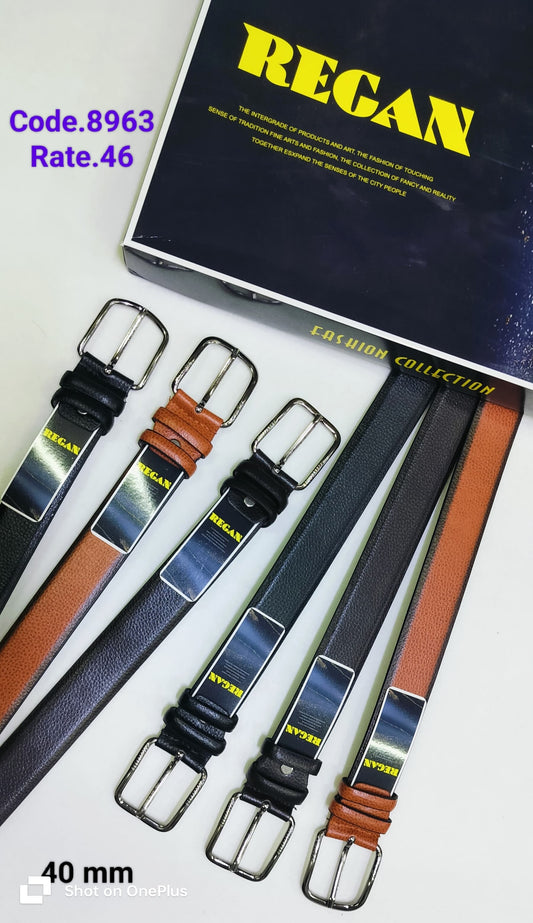 PU Belt No Stitch for Men – Model 8963