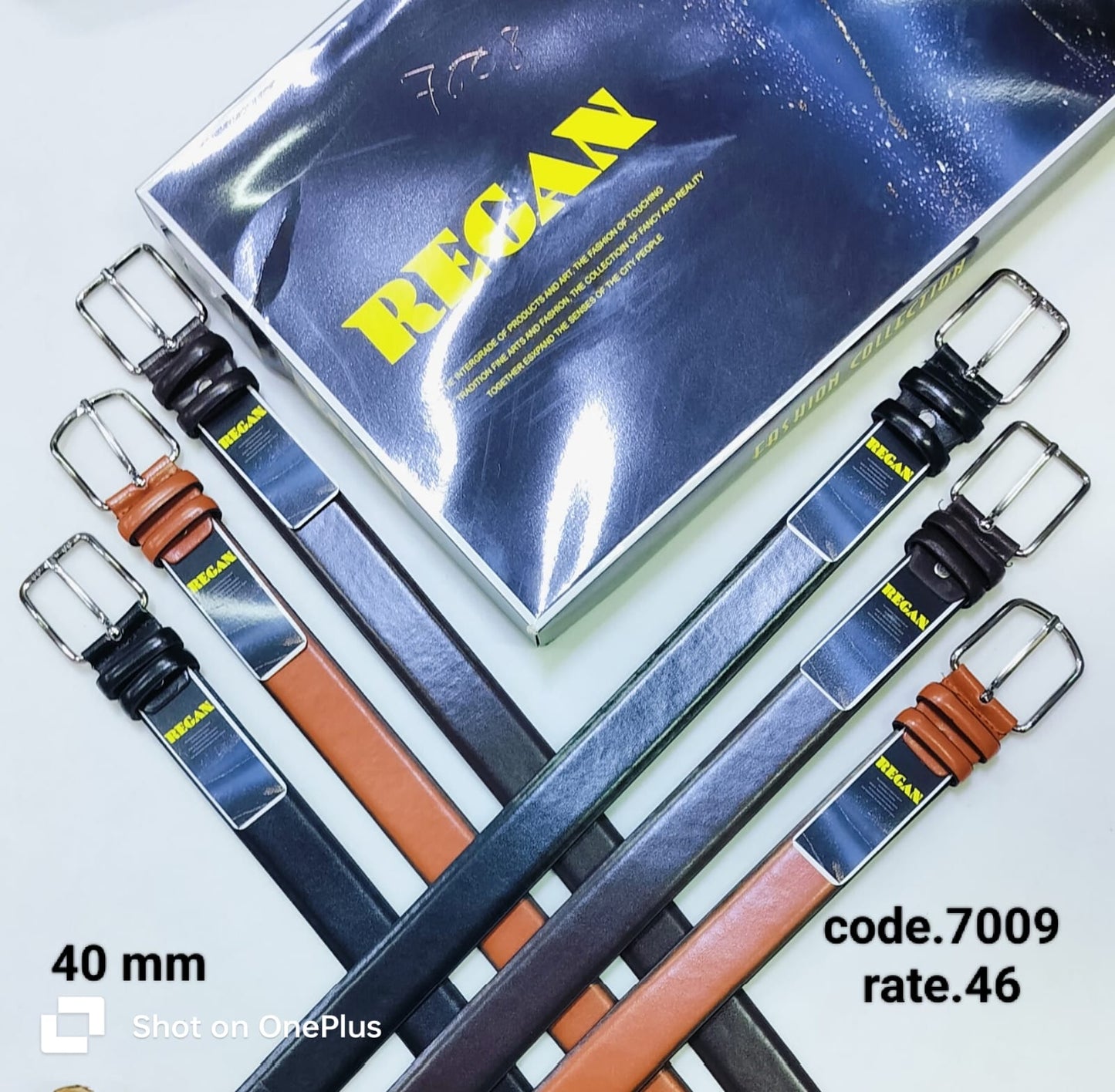 No Stitch PU Belt for Men – Model 7009